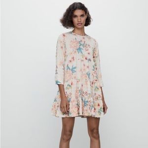 Zara Floral Print Dress